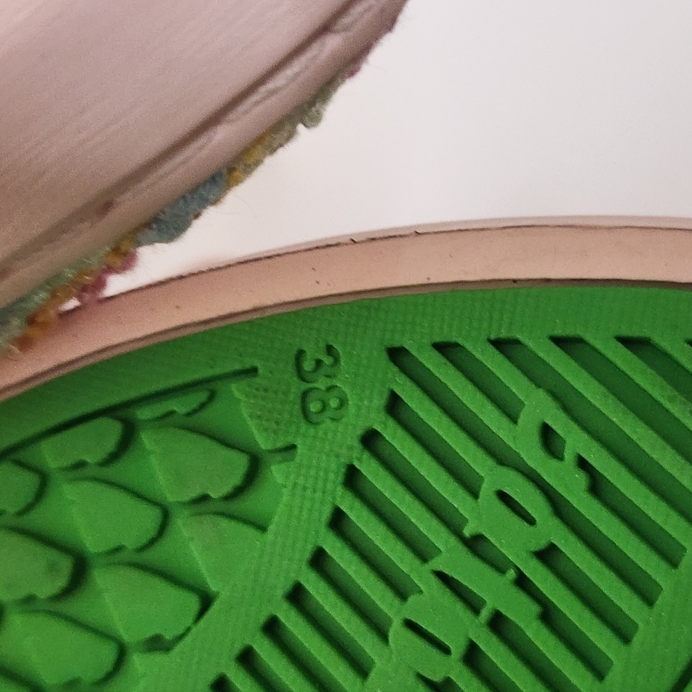 Satorisan Heisei Raffia Handmade Woven Tweed Sneakers 38 - Picture 7 of 11